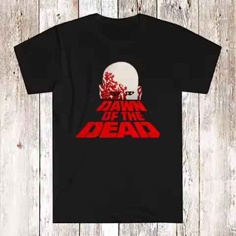 Dawn Of The Dead Horror Movie Men'S Black Size S 5Xl T shirt