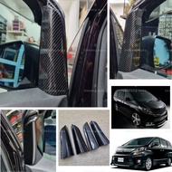 toyota Alphard vellfire anh20 2008-2014 Carbon fiber indoor pillar frame accessories skhongauto