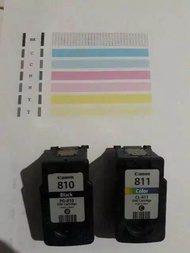 CARTRIDGE PRINTER CANON 810 BLACK DAN 811 COLOR IP2770 MP237 MP287 MP257