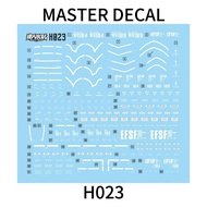 20260705 DALIN DL / MASTER Water Slide Decal Suitable for H023 HG 1/144  Guncannon Cucuruz Doan's Is