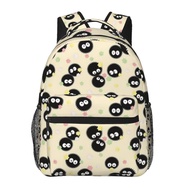 Soot Sprite Backpack 3d Printed Travel Casual Laptop Backpack Lightweight Multi-Function SchoolBag F