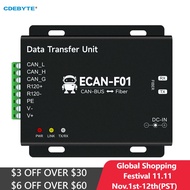 ™1Set Wireless Modem CAN to Fiber Optic CDEBYTE ECAN F01 DC8V~28V 20KM 5k 1Mbps Baud Rate Electrical