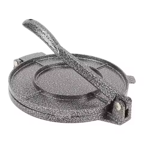 Tortilla Press 6.3 Inch Aluminum Alloy Flour Dough Tortilla Taco Press Roti Maker for Home Kitchen B