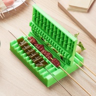 Multi-function Barbecue Kebab Maker Satay Meat Skewer Machine BBQ Grill Picnic