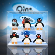 Hộp Trưng Bày Acrylic Pingu Perform My Day Blind Box Hộp Trưng Bày Chủ Đề Di Động Không Thể Tháo Rời