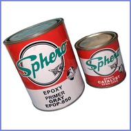 ◬ ☾ ❧ SPHERO EPOXY PRIMER GRAY ( 1 LITER ) GREY EPOP-850 EPOX-1005 CATALYST ( 1 LITER ----- 1 LITER