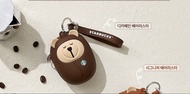 韓國Starbuck bearista 咖啡熊仔key chain 鎖匙扣
