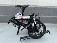 大行Dahon K3 plus 黑白色外摺