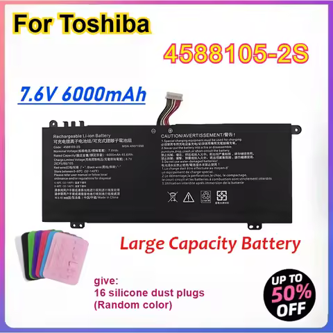 6000mAh 4588105-2S 40071698 40072215 Battery For Toshiba Dynabook Satellite Pro C40-J C40-G C40-H C5