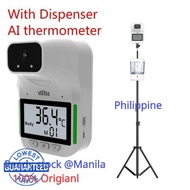K3/K9plus Thermal Scanner with Alcohol Dispenser Non-Contact Digital Infrared Thermometer Scanner