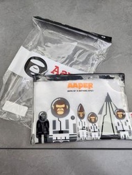 Aape Bathing APE IT 猿人透明袋禮品配件 暑假開學畢業禮物筆袋化妝袋銀包用途ikea無印良品muji款式不是Adidas like  puma  hello kitty 米奇 大口仔