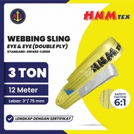 WEBBING SLING 3 TON X 12 METERS