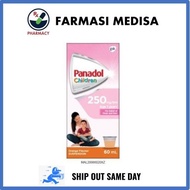 Panadol Children 250mg /5ml 60ml Orange Flavour Suspension Ubat Demam Budak