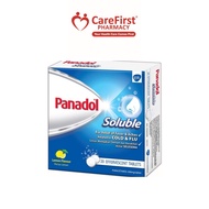 PANADOL SOLUBLE EFFERVESCENT TABLET 20S (NO BOX AVAILABLE)