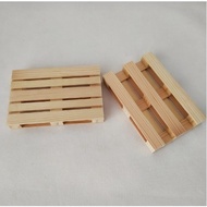mini wood pallet / pallet coaster & customable