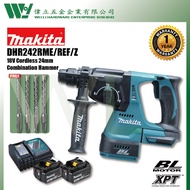 Makita DHR242RFE Cordless 24mm Combination Hammer 18V DHR242Z / cordless rotary hammer drill 3 in 1 hammer drill battery