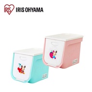日本Iris ohyama迪士尼上掀式收納箱FLP-S（粉＋藍） _廠商直送