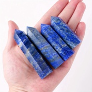 [ ร้าน กฎแรงดึงดูด ATTRACTION SHOP ] 1pc แท่งเสาหิน ลาพิสลาซูรี่   Natural Lapis Lazuli Tower Point Lapis Lazuli Obelisk Quartz Crystal Obelisk Crystal Tower Gemstones Tower Crystal Home Decor Healing Crystal