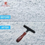 [UsusexaMY] Carpet Groomer Rake Pet Hair Remover Carpet Comb Manual Clean Tool Pet Hair