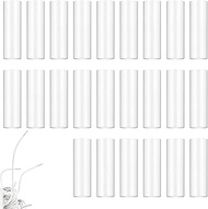 Aglets For Shoelaces 100 Pcs Clear Shoe Lace Ends Tip Sneaker Heat Shrink Tubing Aglets For Sneaker