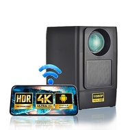 [Bluetooth & WIFI Projector] Pro Version Premium Projector HDR 5G AAXA L500 1080p Wireless Mirroring