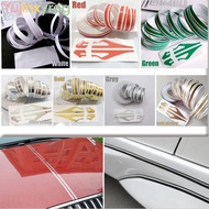 YUJINPH Car Body Decal  Multicolor Racing Pinstripe Steamline