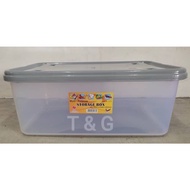 Twins Dolphin Transparent Storage Box 50L