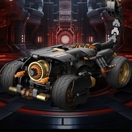 Compatible Banana Car Explosion Modified Technology Machinery Group Building Block Car 8-12 Years Ol