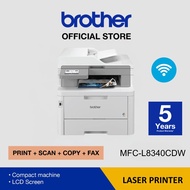 Brother MFC-L8340CDW Laser Printer | WiFi, AirPrint, Mopria, WiFi Direct, LAN, USB 2.0