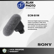 Sony ECM-B1M & B1M Camera-Mount Digital Shotgun Microphone For Sony Camera | Sony SIngapore Warranty