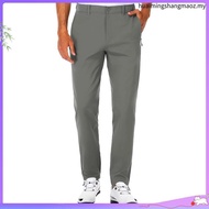Byford Seluar Lelaki | Byford Slim Fit Flat Front Cotton Pants - 3225005A
