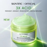 SKINTIFIC - 3X Acid Anti-Acne Gel Moisturizer 30g