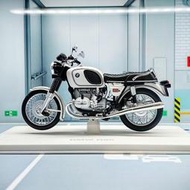 【免運】NOREV  118 寶馬 BMW R90 摩托車模型 合金寶馬摩托車模型擺件
