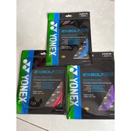Yonex exbolt 65, exbolt 63 and exbolt 68