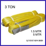 WEBBING SLING 3 TON LIFTING SLING TOWING BELT