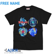 Beyblade Children's T-Shirts For Boys/Girls PREMIUM Material (FREE Name)