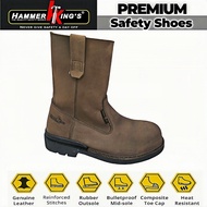 HAMMER KINGS 13036 SAFETY SHOES / SAFETY BOOTS HIGH CUT SLIP ON Leather