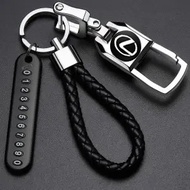 Car Keychain Creative Alloy Metal Keyring Key Chain Ring Gift For Lexus logo CT ES IS GS LS LX RX UX NX CT200h es200 es300 is200 is250 is300 gs300 rx300 nx200