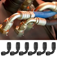 6AN Heavy Duty Hose Fittings 90 Degree Swivel Hose End Fitting Aluminum Alloy Hose End Fitting  SHOP