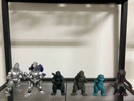 三式機龍 究極大怪獸系列 哥吉拉實心軟膠 空心軟膠