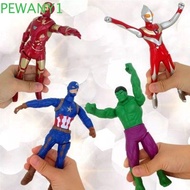 PEWANY1 Action Figure 17cm Plastic Iron Man Captain America 1 / 10 Scale Hulk Collection Model
