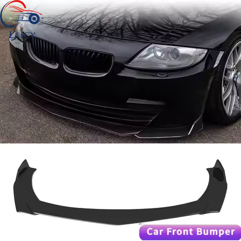 LAICY For E85 Z4 2002-2009 Car Front Bumper Lip Body Kit Canard Lip Diffuser Spoiler Anti Scratch Au