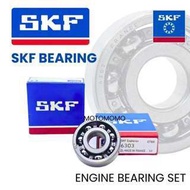 SKF ENGINE BEARING SET SUZUKI RG110 RGV120 TXR150 PANTHAR150 SMASH110 ENJIN BEARING RG110( READY STO