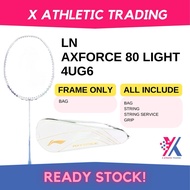 [100% ORI] Axforce 80 Light speed attack badminton racket