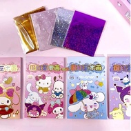 Hot Sale DIY Magic Colorful Art Stickers Cartoon Gold Glitter Stickers Coloring Book Girly Colorful 