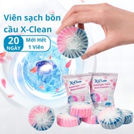 ( Combo 8 Viên ) Viên Thả Bồn Cầu CleanZ Làm Sạch Khuẩn Thơm Mát Hương Đào