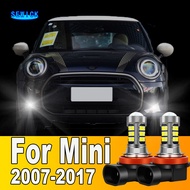 Front Fog Light 2pcs LED Bulb H8 Accessories For Mini Cooper F55 F56 R56 Clubman F54 R55 Convertible