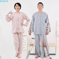KODICE Bedridden Elderly Care Clothing, Convenient Breathable Patient Gown, Adaptive Recovery Washab