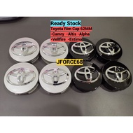 Rim Cap Toyota 62MM Camry Altis Alpha Vellfire Estima 1set 4pc Sport Rim Center Cap Toyota