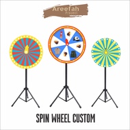 Areefah Spin Of Wheel oulette Spin / Wheel Of Fortune 12/ 16 Colors Swivel Draw Wheel/